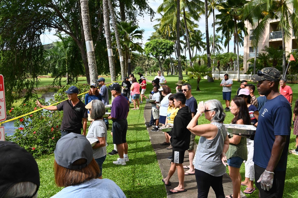 Joint Base Pearl Harbor-Hickam Personnel Genki Ball-Toss