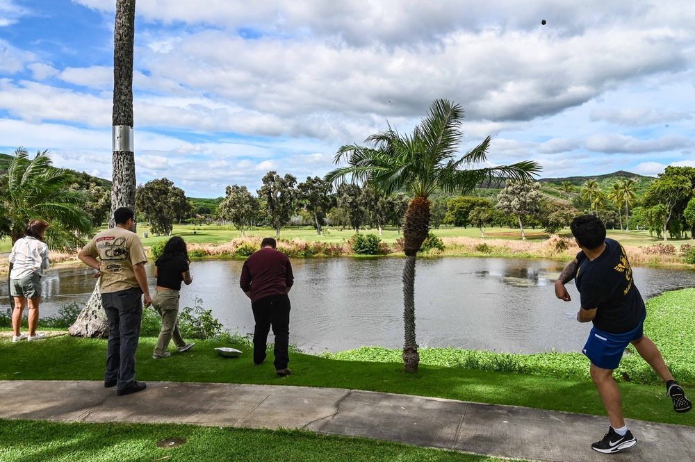 Joint Base Pearl Harbor-Hickam Personnel Genki Ball-Toss