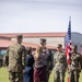 1st MARDIV holds change of command ceremony