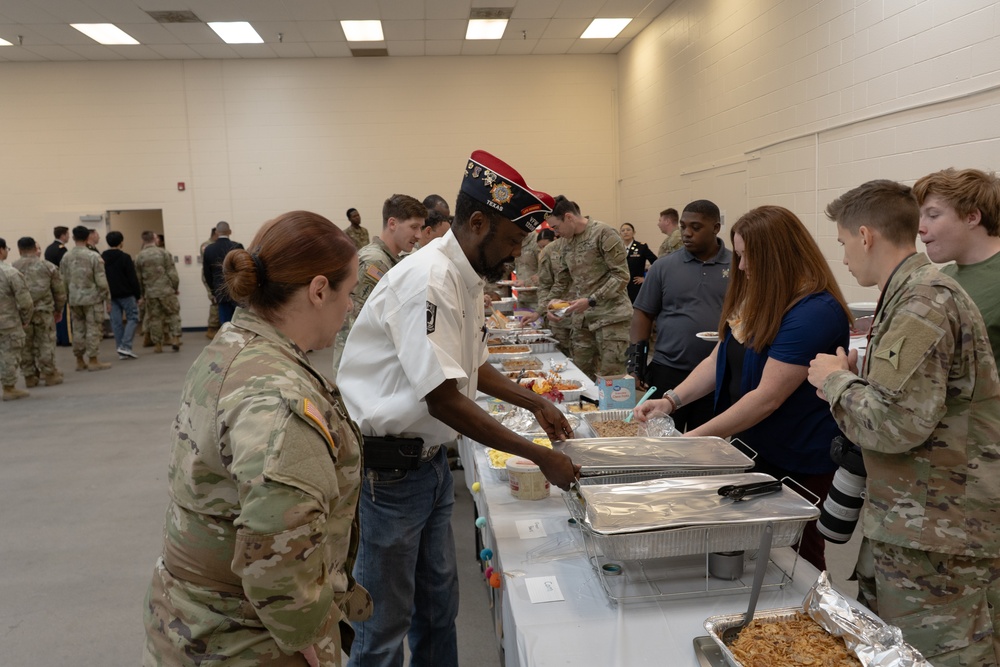 III Armored Corps, HHBn Thanksgiving Potluck