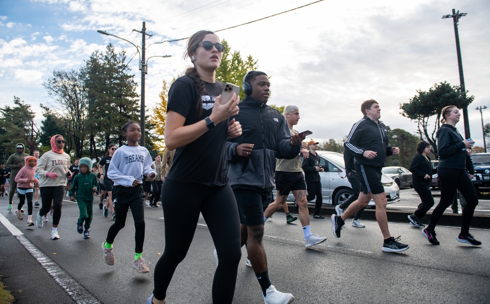 Yokota honors GUNDAM 22 with memorial run