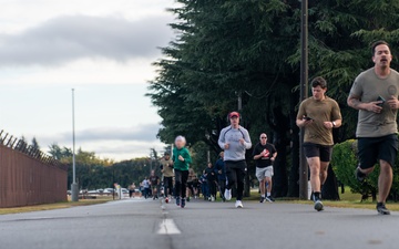 Yokota honors GUNDAM 22 with memorial run