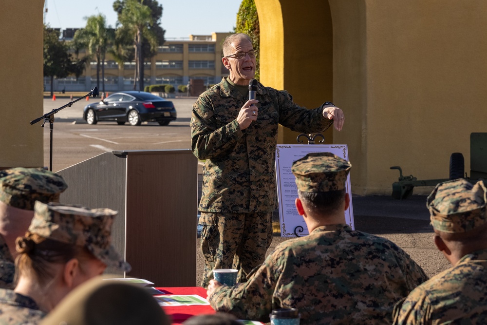 Chaplain of the Marine Corps Visit