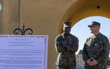 Chaplain of the Marine Corps Visit