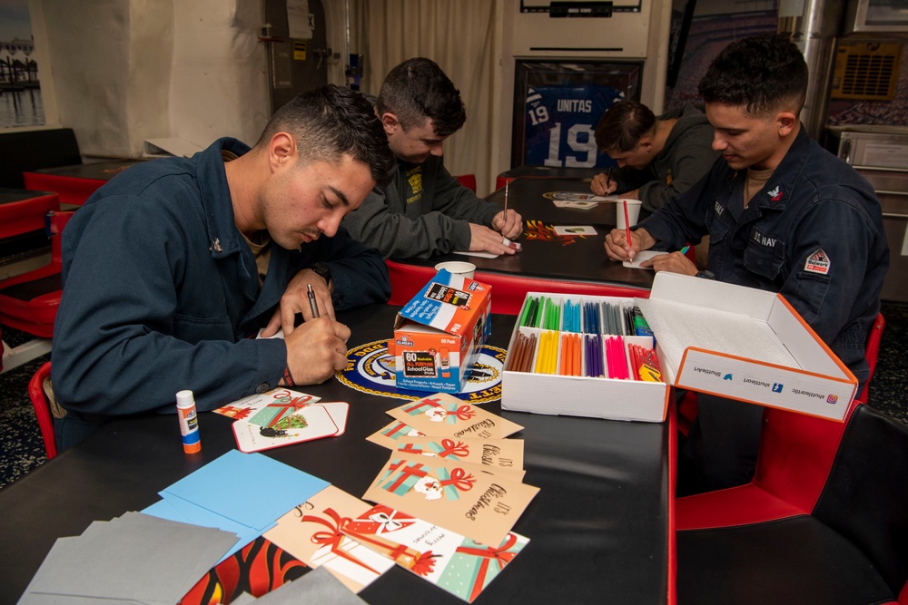 USS Sterett conducts routine operations as part of the Carl Vinson Carrier Strike Group