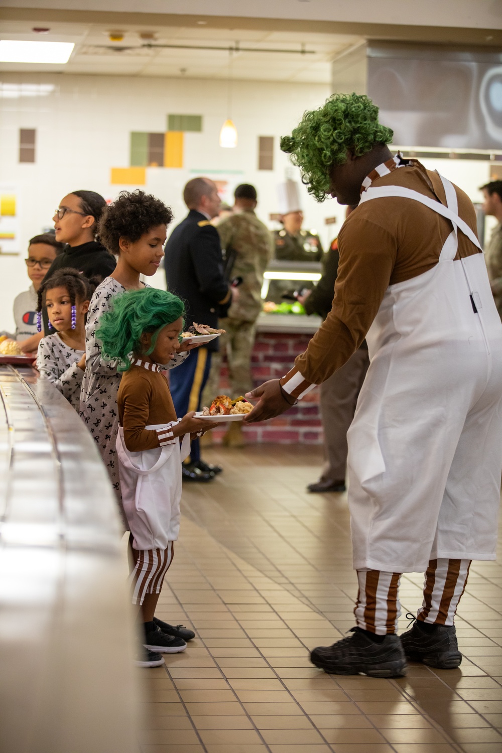 1AD DSB Soldiers Celebrate Thanksgiving