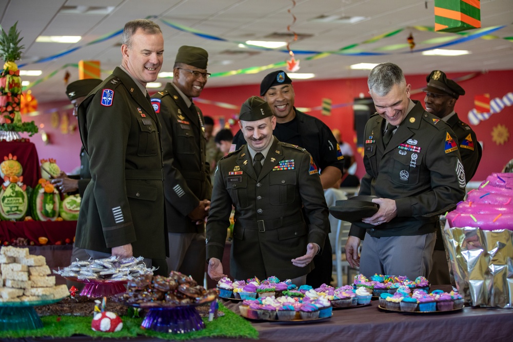 1AD Celebrates Thanksgiving at Fort Bliss