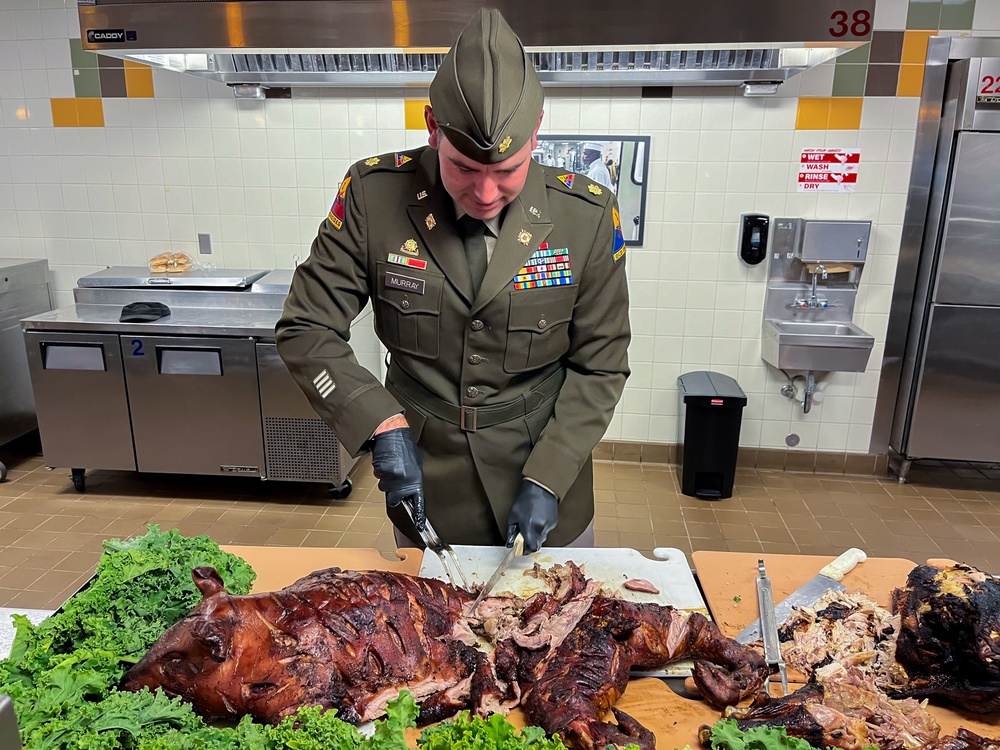 1AD Celebrates Thanksgiving at Fort Bliss
