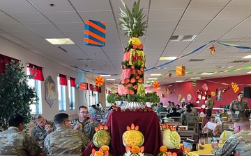 1AD Celebrates Thanksgiving at Fort Bliss