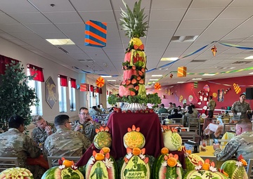 1AD Celebrates Thanksgiving at Fort Bliss