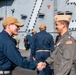 Commander, Task Force 70 (CTF 70) holds promotion ceremony
