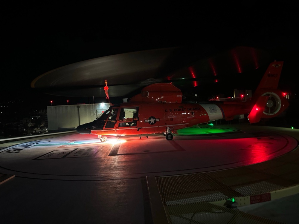 Coast Guard medevacs ailing man from cruise ship 50 miles off Oahu