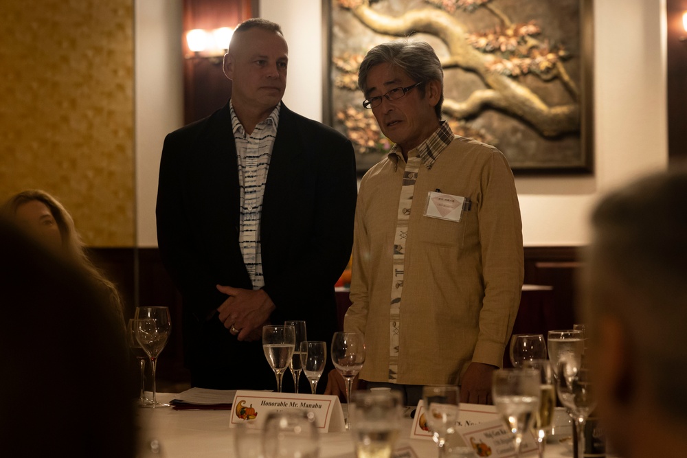 1st MAW leadership hosts bilateral Thanksgiving dinner with JSDF and civilian leaders