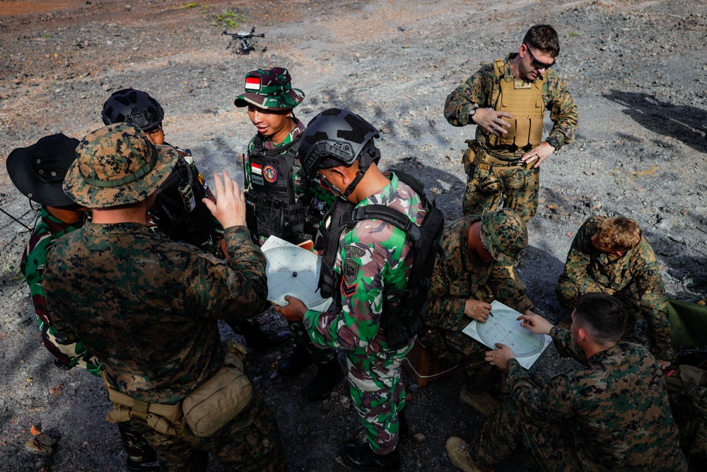 Keris MAREX 24: 2/7, 10th KORMAR conduct mortar range with sUAS