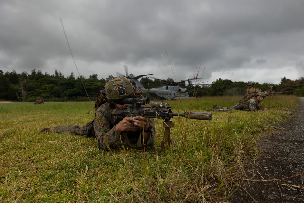 Battalion Landing Team 2/4 Helicopter Boarding Drills