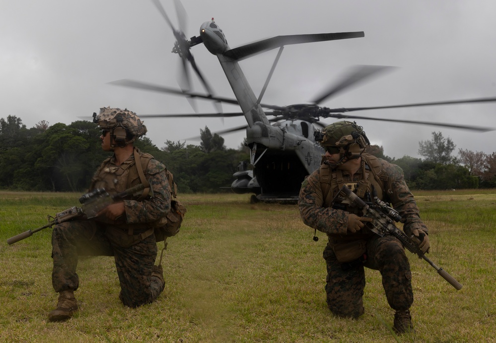 Battalion Landing Team 2/4 Helicopter Boarding Drills