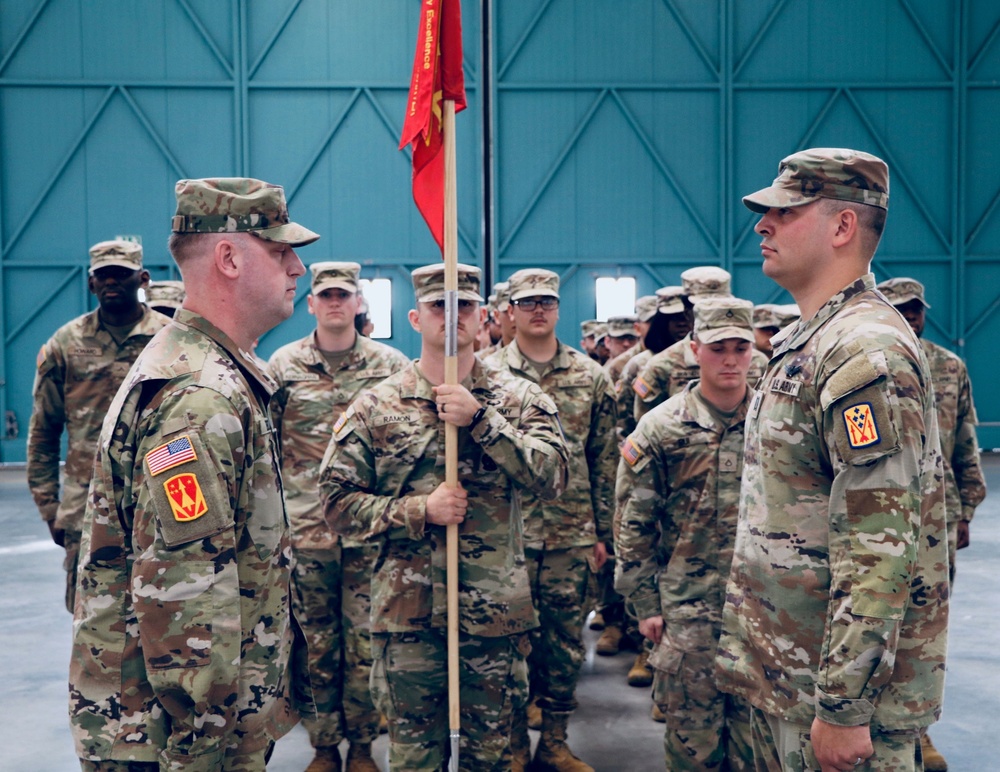 Delta Battery, 5th Battalion, 4th Air Defense Artillery Regiment, Assumption of Responsibility.