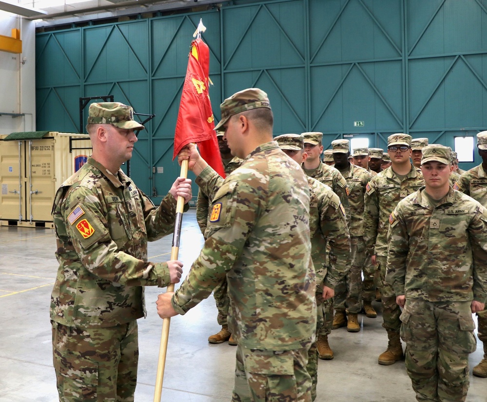 Delta Battery, 5th Battalion, 4th Air Defense Artillery Regiment, Assumption of Responsibility.