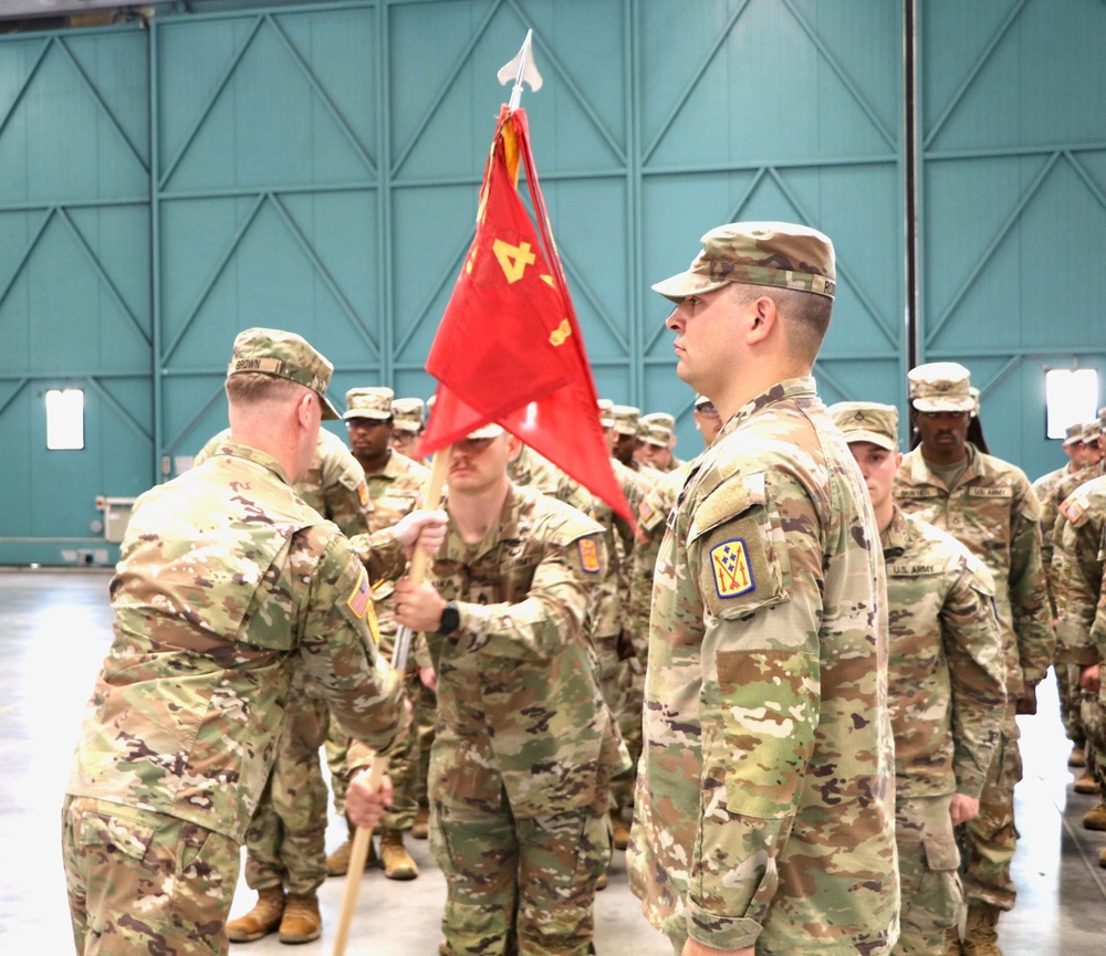 Delta Battery, 5th Battalion, 4th Air Defense Artillery Regiment, Assumption of Responsibility.