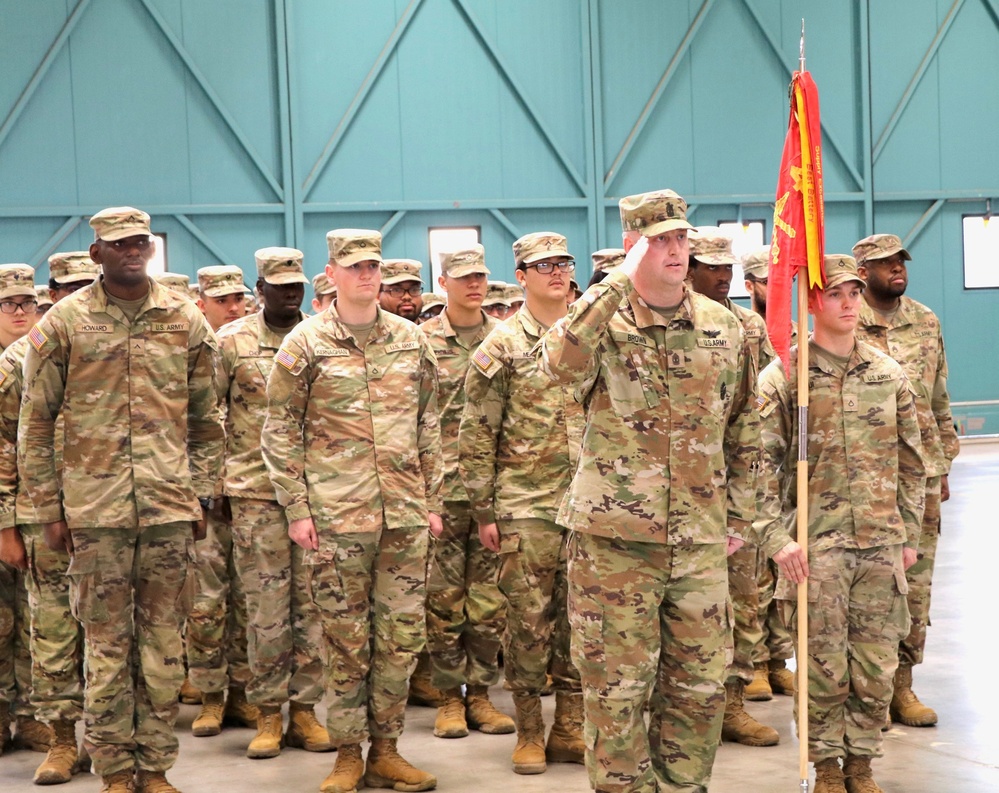 Delta Battery, 5th Battalion, 4th Air Defense Artillery Regiment, Assumption of Responsibility.