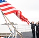 Emory S. Land Conducts Colors with Republic of Korea Navy Sailor