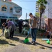 Emory S. Land Sailors Volunteer at Orphanage