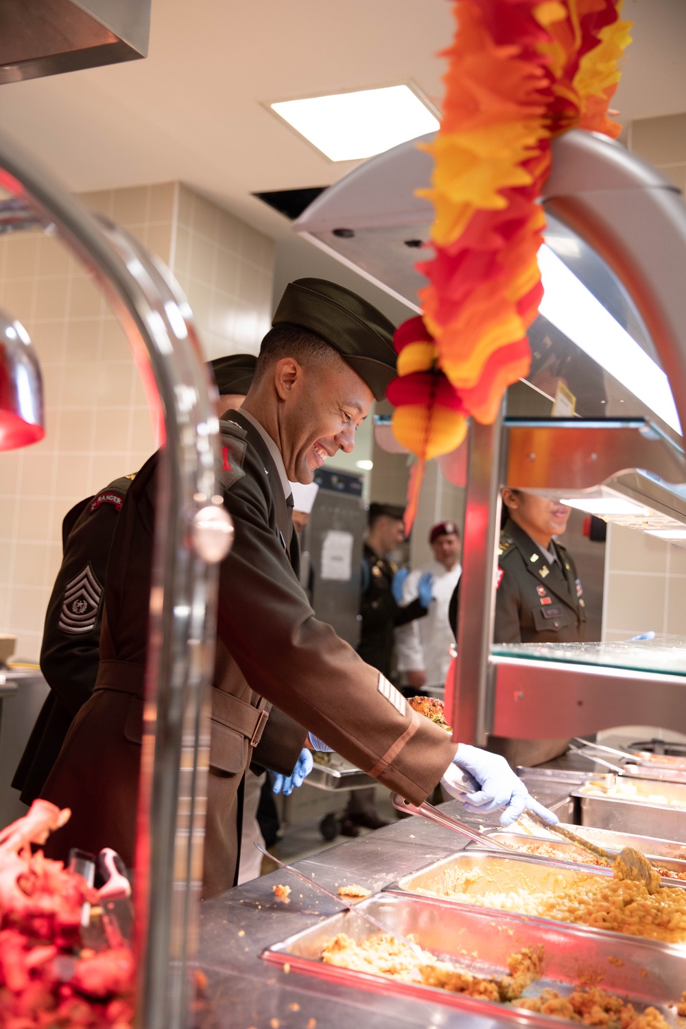 Thanksgiving lunch hosted at Caserma Del Din