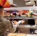 Thanksgiving lunch hosted at Caserma Del Din