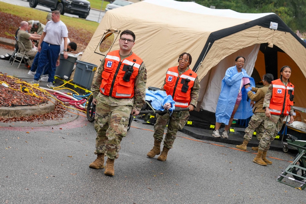 78th Medical Group Mass Decontamination Exercise