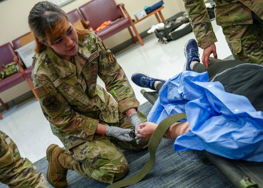 78th Medical Group Mass Decontamination Exercise