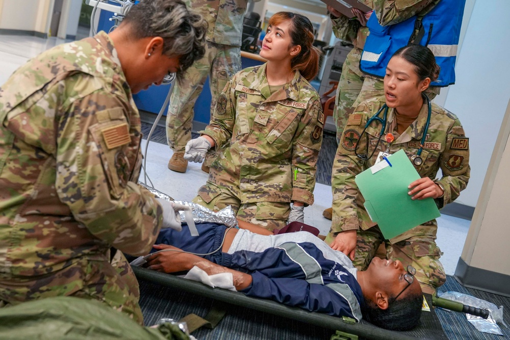 78th Medical Group Mass Decontamination Exercise