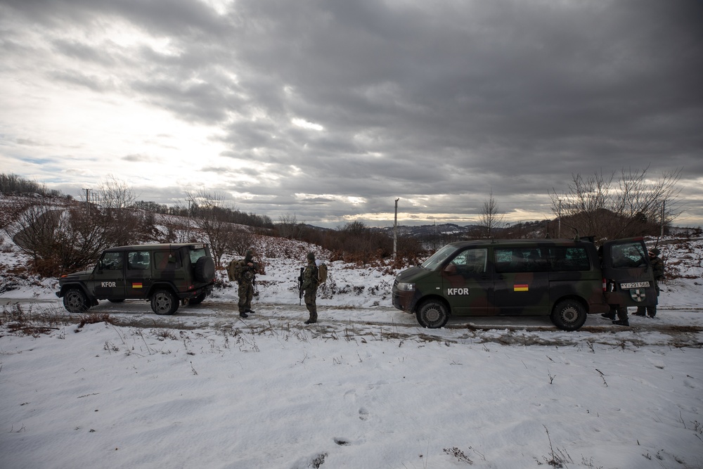 German Army Conducts Patrols on the ABL in Kosovo