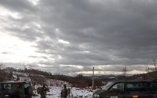 German Army Conducts Patrols on the ABL in Kosovo