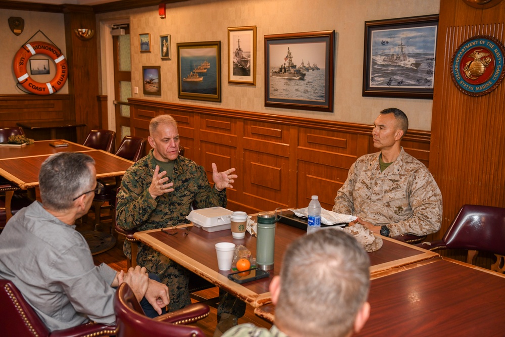 Chaplain of the Marine Corps visits NSA Bahrain