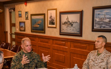 Chaplain of the Marine Corps visits NSA Bahrain