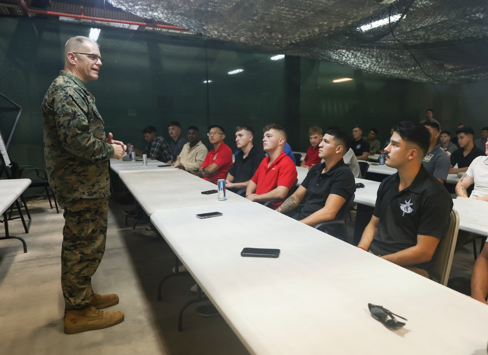 Chaplain of the Marine Corps visits NSA Bahrain