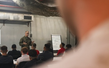 Chaplain of the Marine Corps visits NSA Bahrain