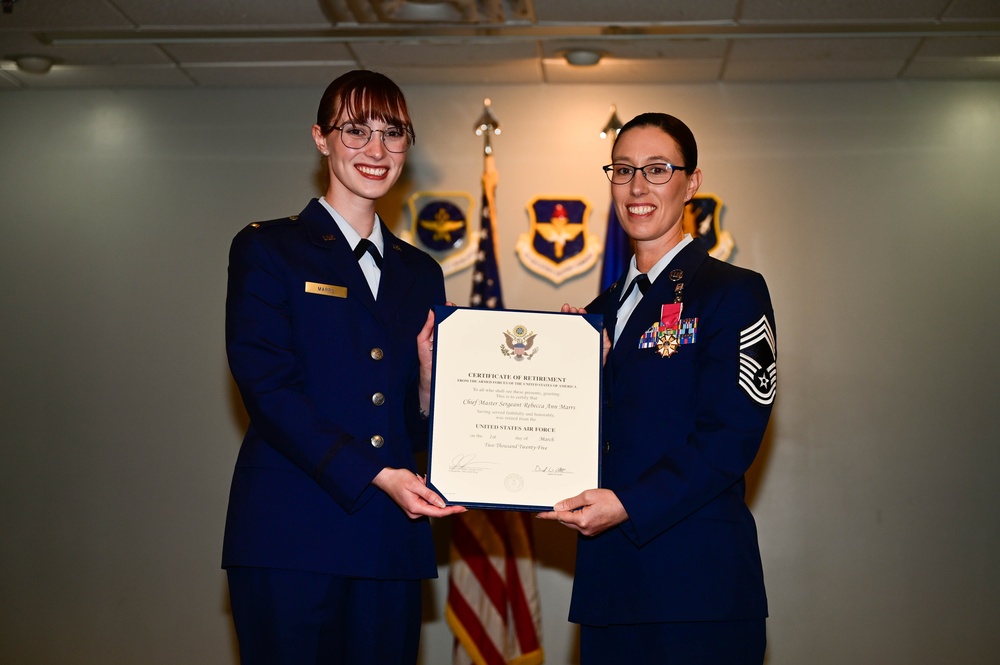 19th MDG SEL retires after storied 25-year Air Force career