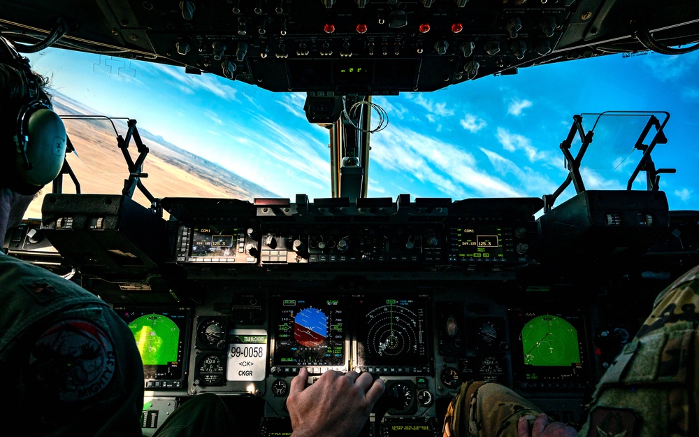 Cadets Take Flight: AFROTC Cadets Soar Aboard C-17 at Luke AFB