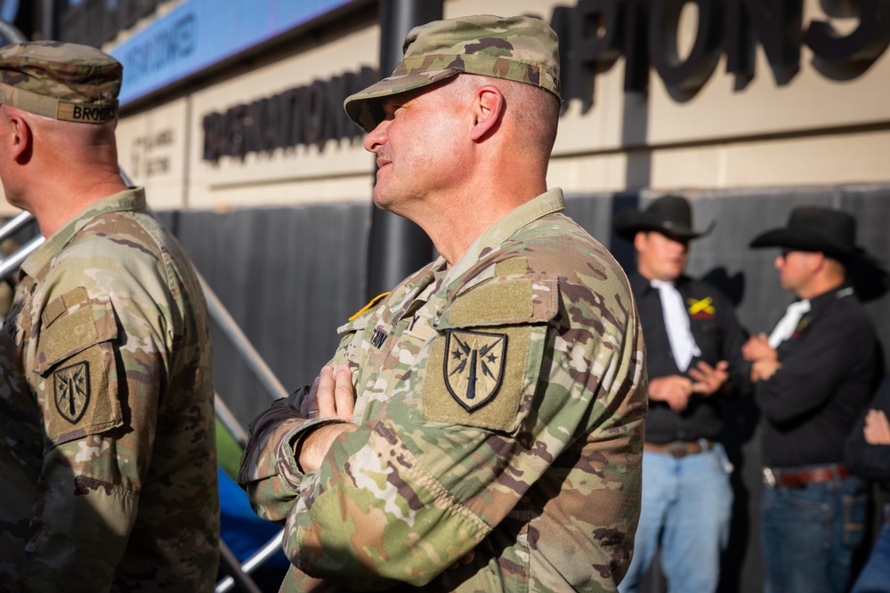 Fort Sill supports OSU Military Appreciation Game