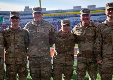 Fort Sill supports OSU Military Appreciation Game