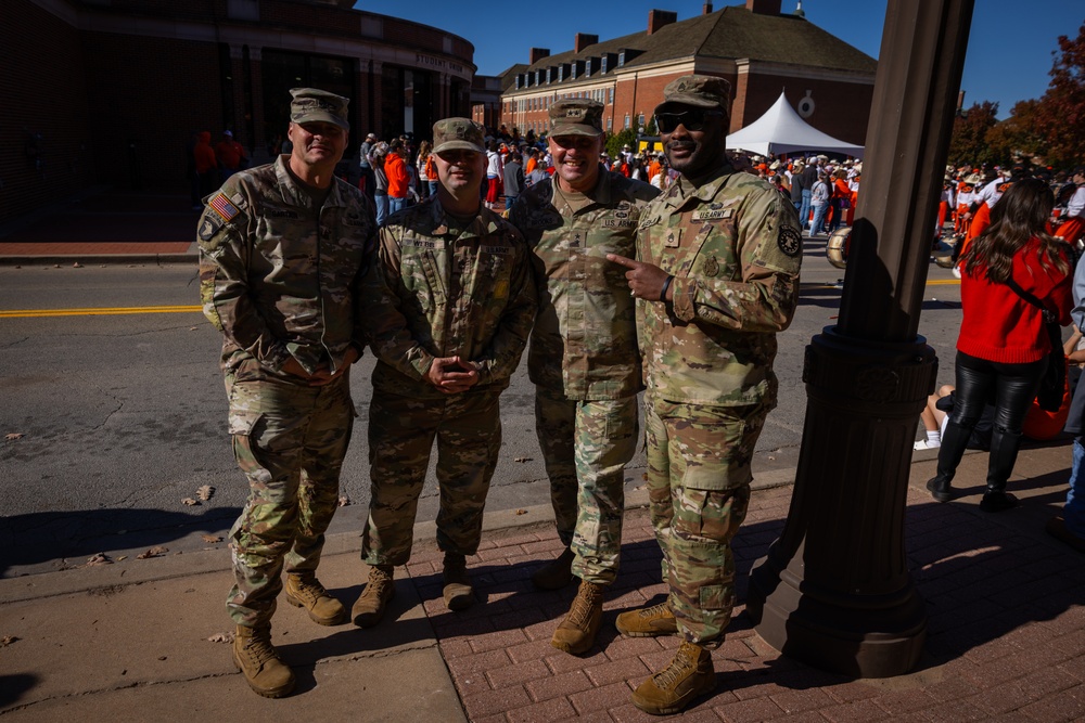 Fort Sill supports OSU Military Appreciation Game