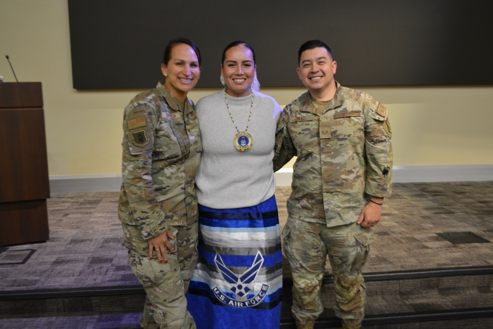 Weaving together lifestyles: 316th MSG commander honors Choctaw Roots