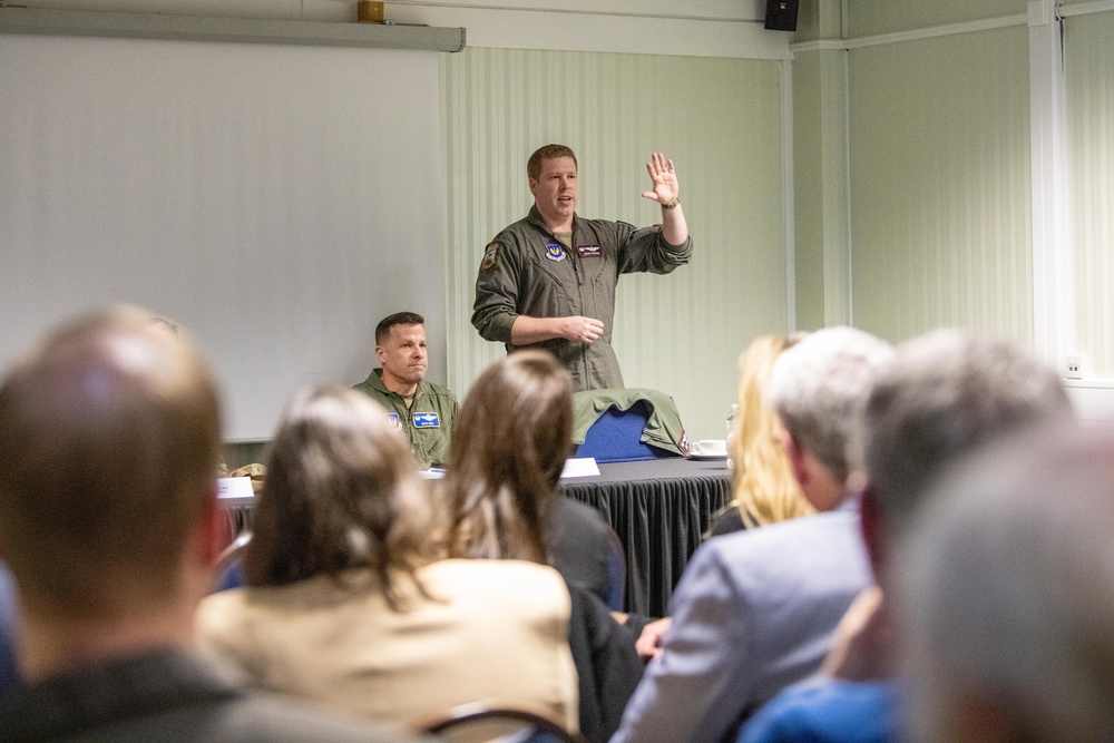 501st CSW hosts civic leaders on RAF Fairford