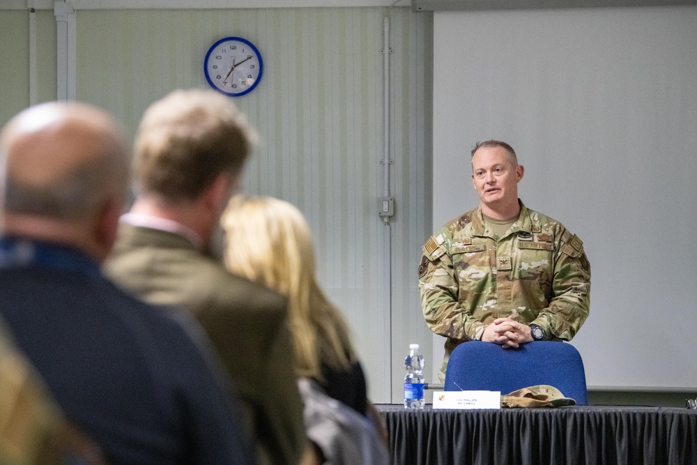 501st CSW hosts civic leaders on RAF Fairford