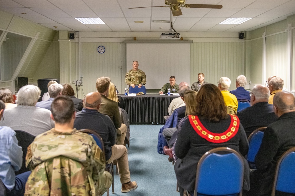 501st CSW hosts civic leaders on RAF Fairford