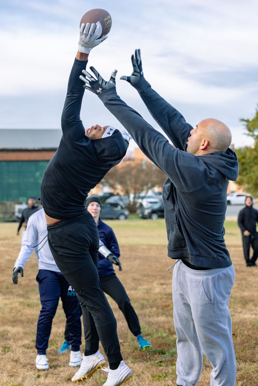 Security Battalion Hosts Turkey Bowl Competition