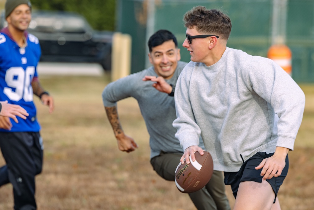 Security Battalion Hosts Turkey Bowl Competition