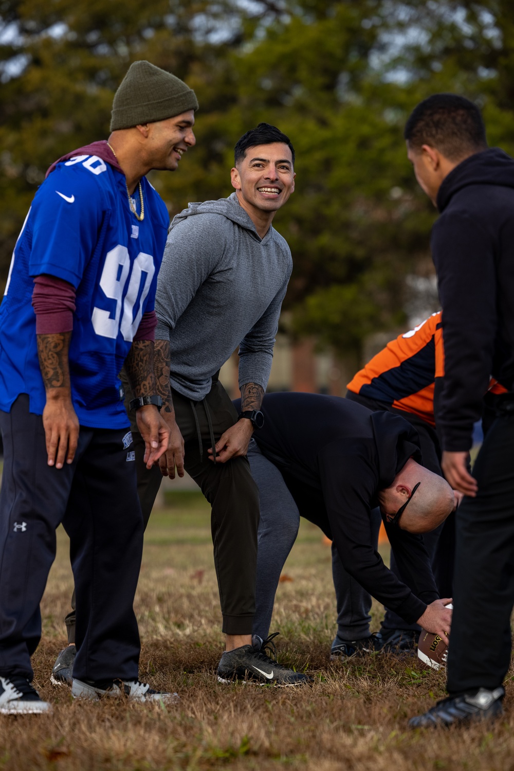 Security Battalion Hosts Turkey Bowl Competition