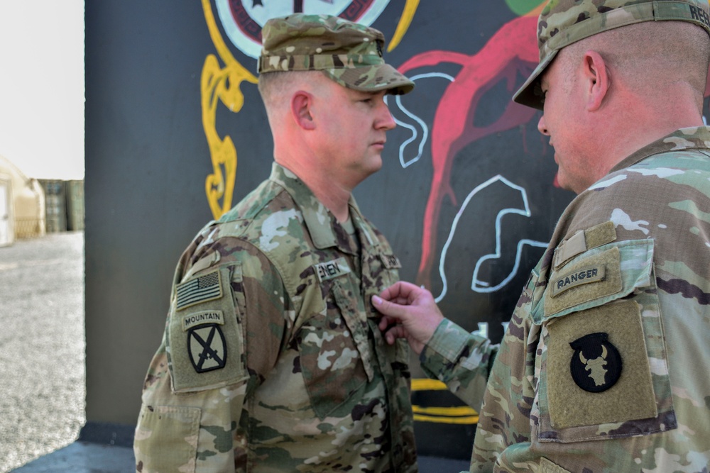 Jensen promoted to sergeant 1st class